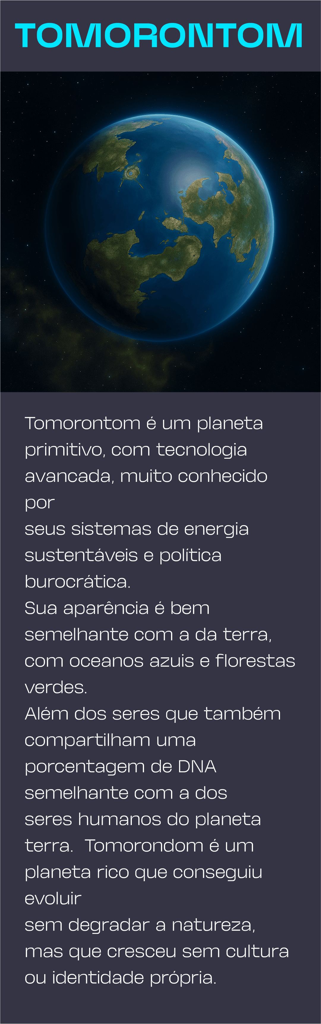planeta tomorondom